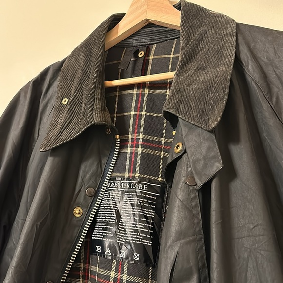 Barbour Waxed Jacket - Black - Picture 4 of 7